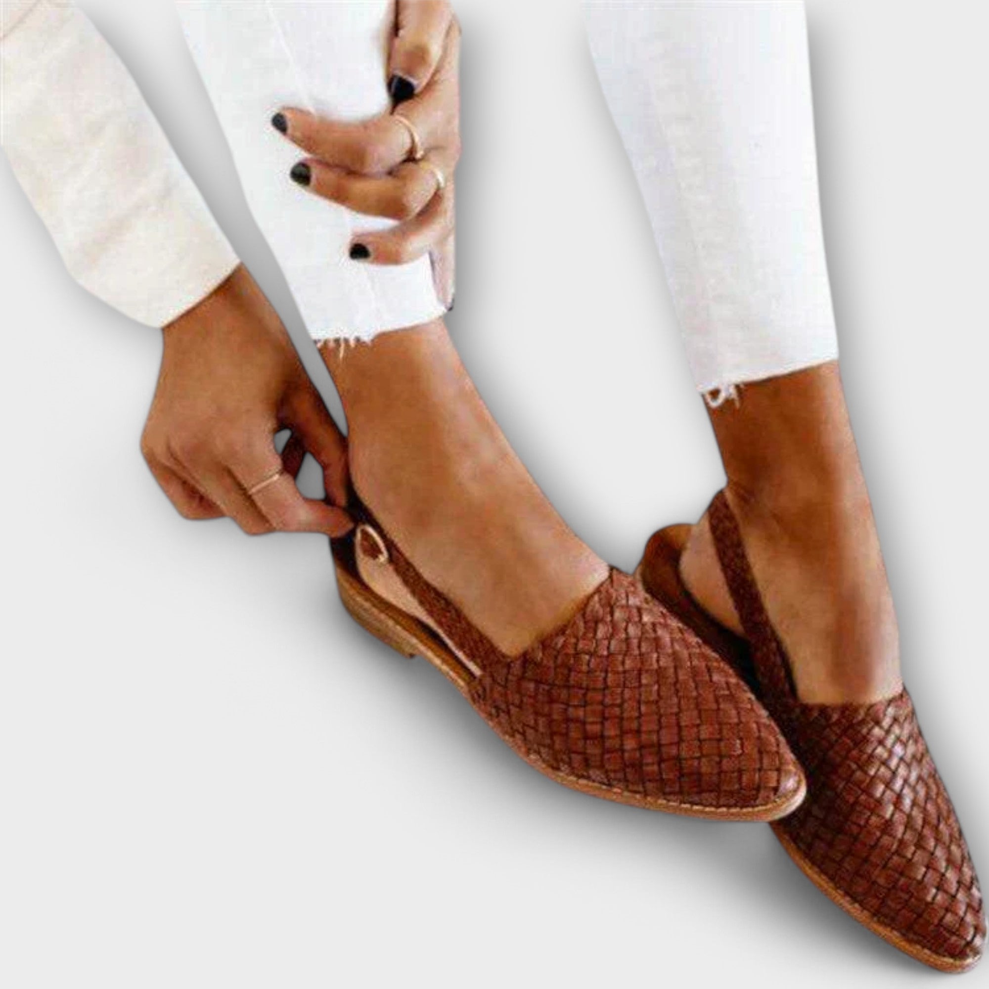 Sandales tressées ouvertes | Style artisanal & confort