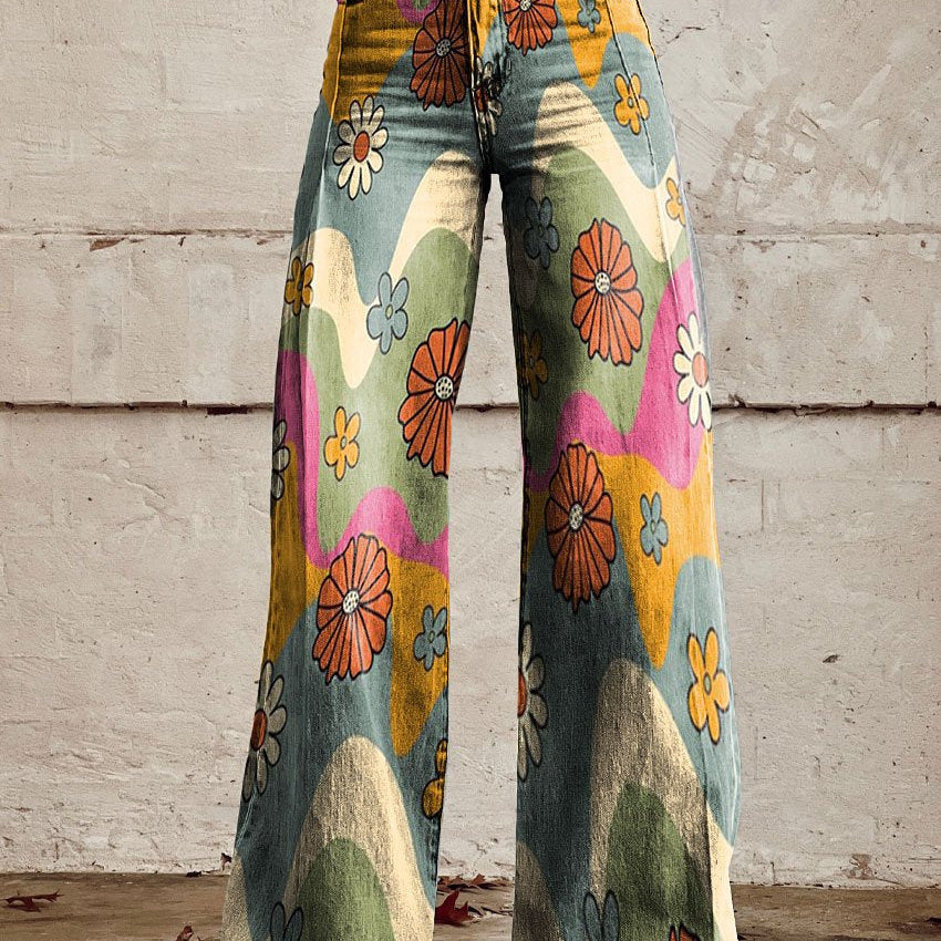 Pantalon Large | Look Bohème et Audacieux
