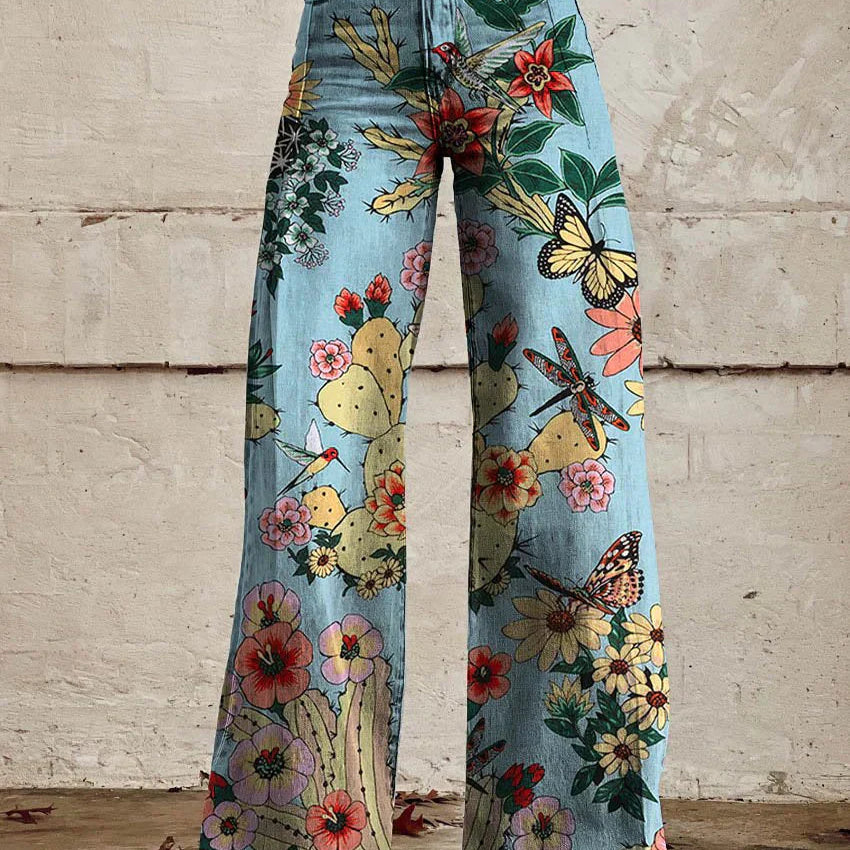Pantalon Large | Look Bohème et Audacieux