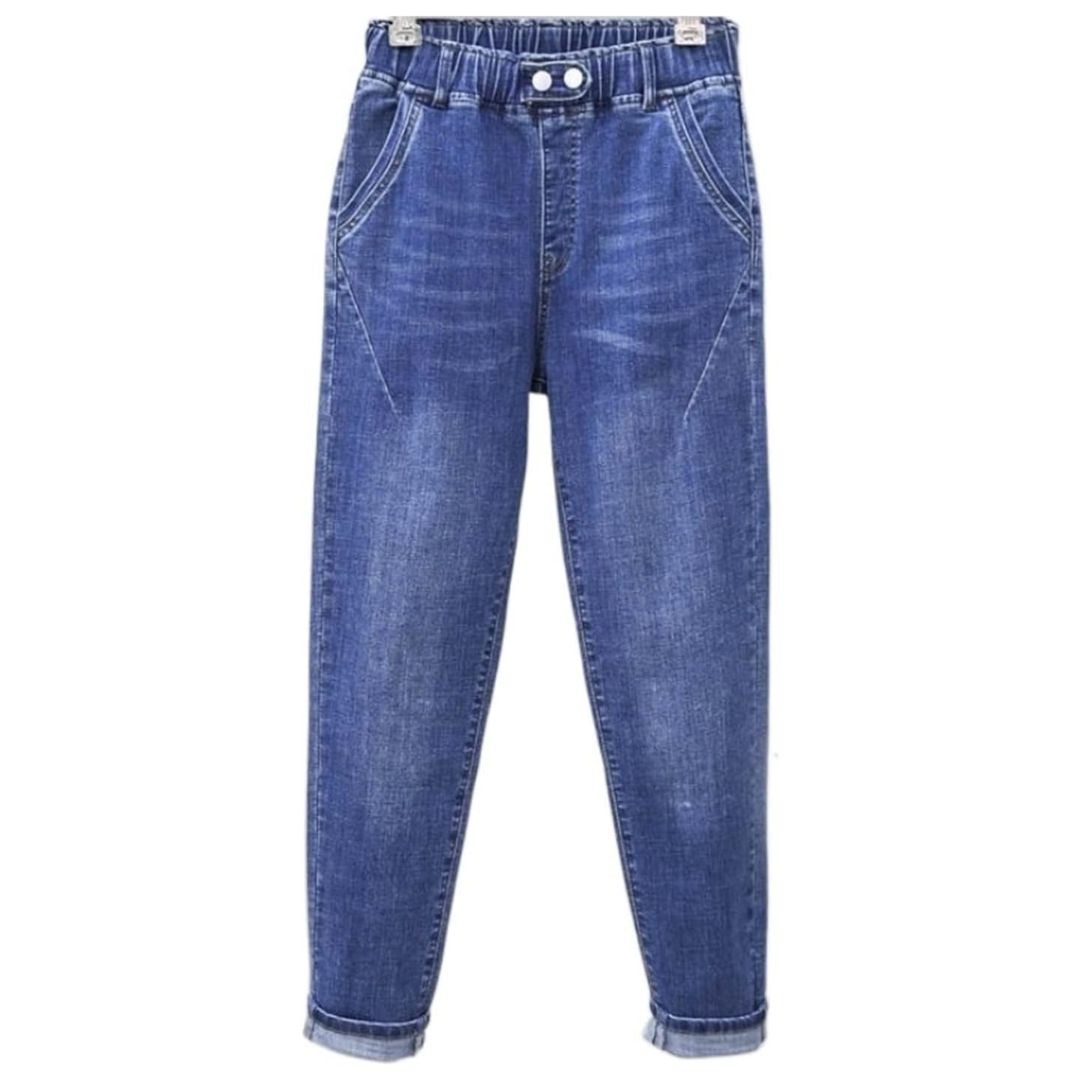 Jean taille élastique fuselé
