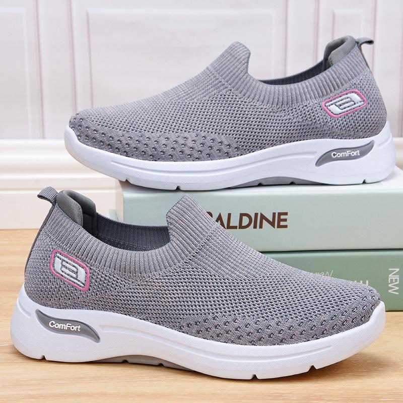 Lavinque Shoes Gris / 36 Chaussures de Marche Confort | Respirantes | Légères et Flexibles