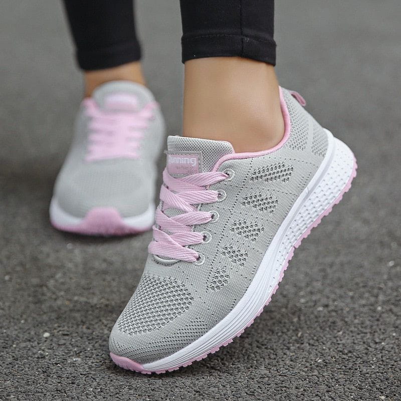 Lavinque Shoes Gris-rose / 35 Baskets Respirantes Ultra-Légères | Confort & Performance | Idéales pour le Quotidien