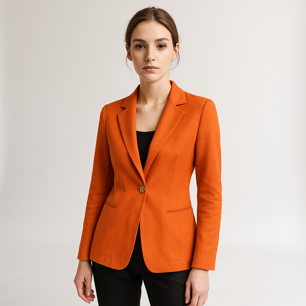 Blazer Classique Cintré | Bouton Unique | Élégance Minimaliste