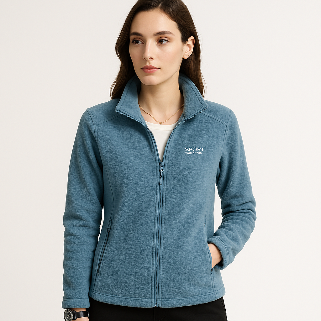 Veste Polaire | Bleu | Chaude et Légère