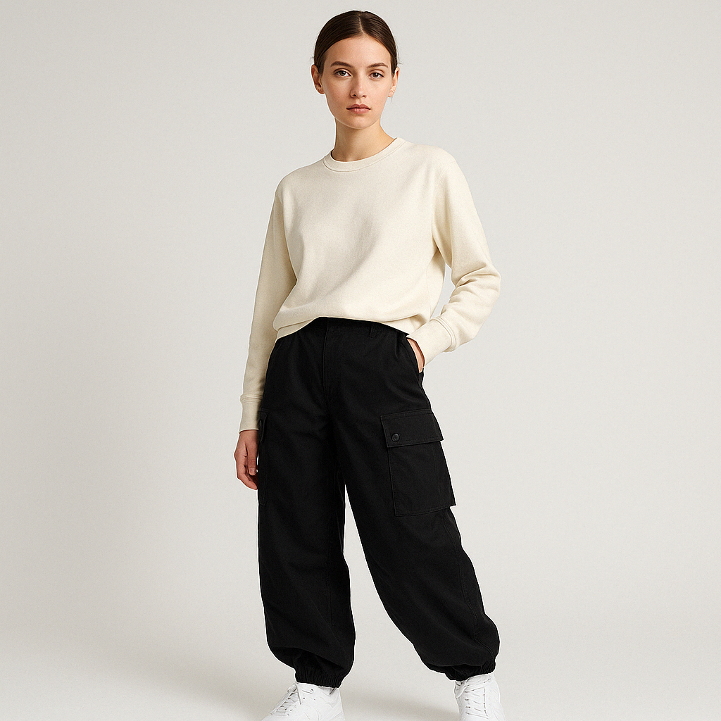 Pantalon Cargo Oversize | Unisexe | Streetwear Hiver