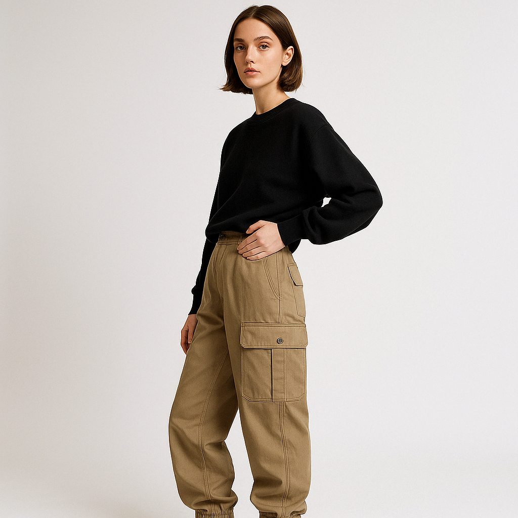 Pantalon Cargo Oversize | Unisexe | Streetwear Hiver