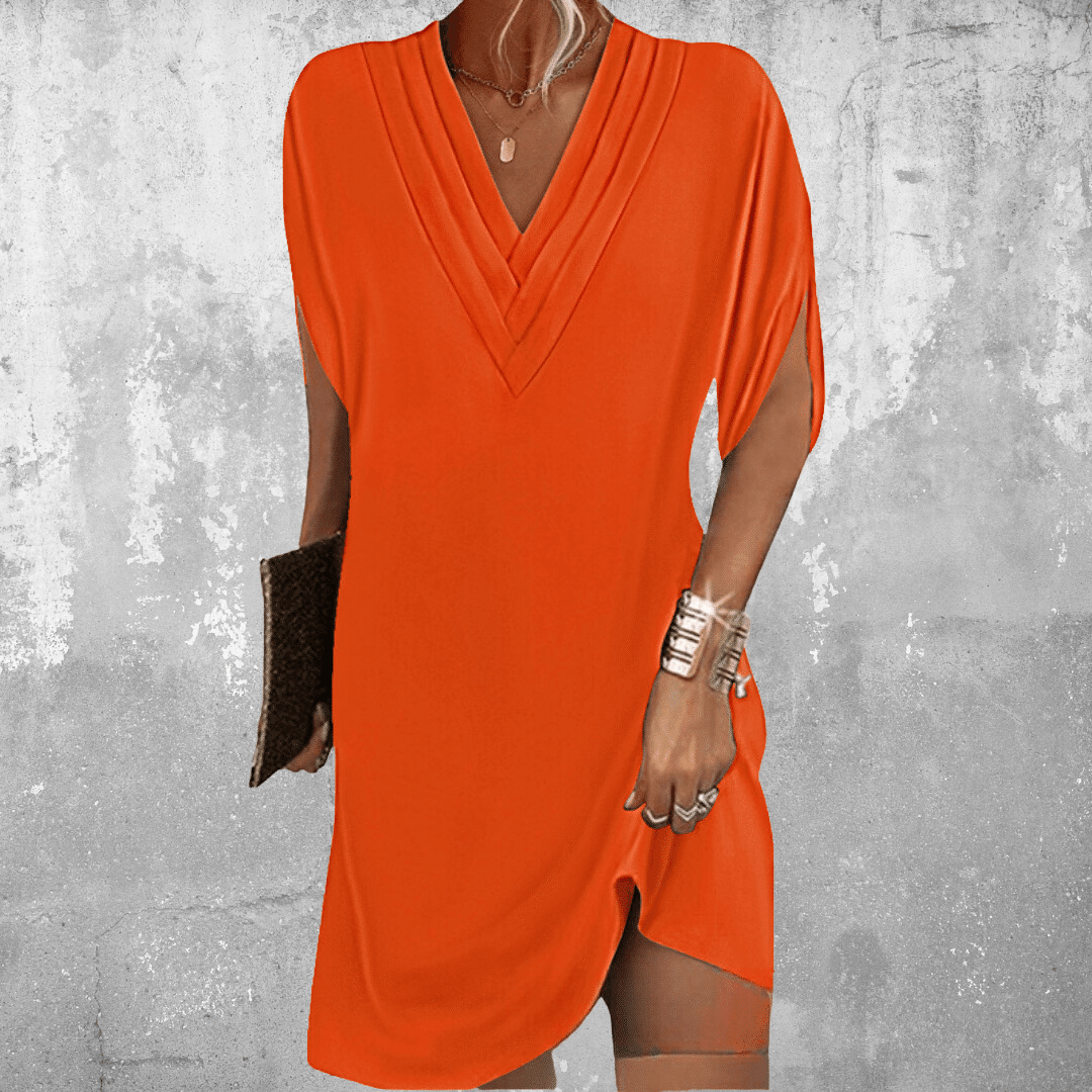 Robe Col V Fluide