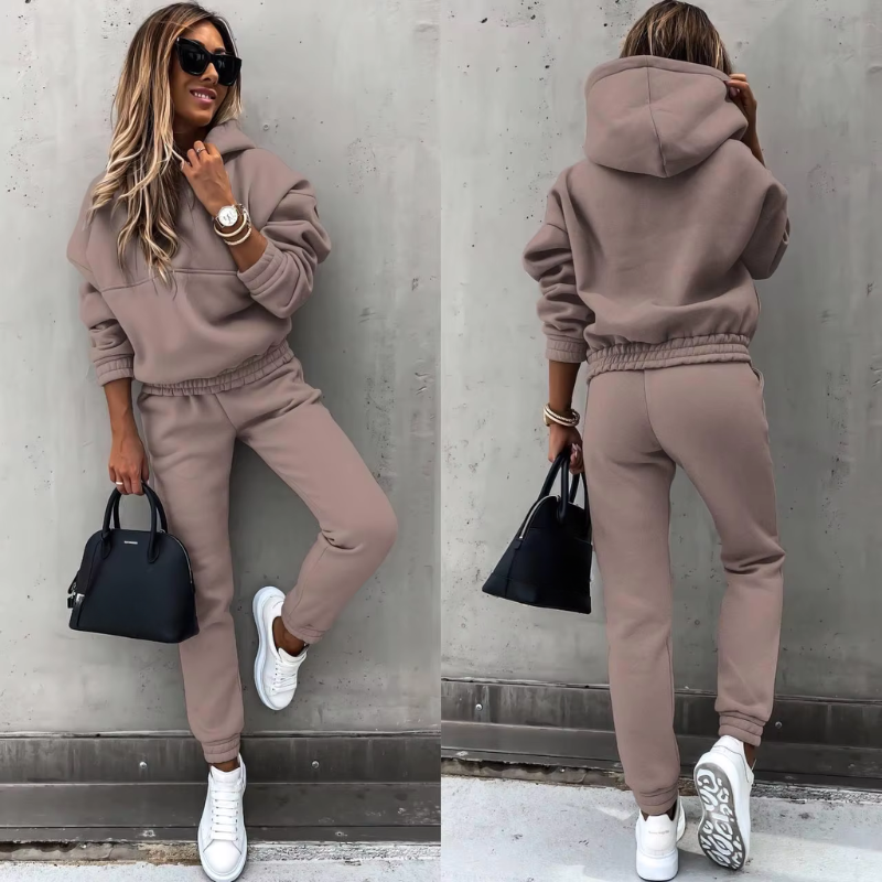 Ensemble jogging à capuche | Confort urbain | Look casual chic