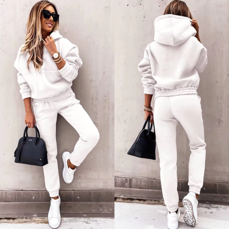 Ensemble jogging à capuche | Confort urbain | Look casual chic