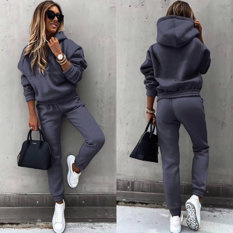 Ensemble jogging à capuche | Confort urbain | Look casual chic