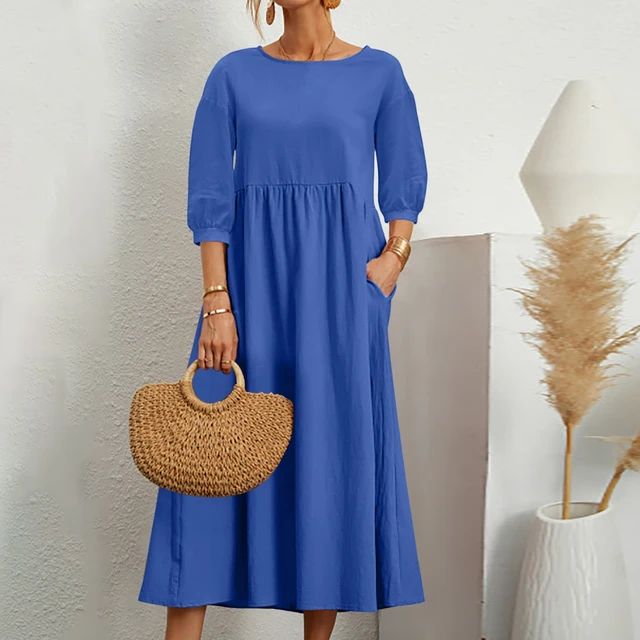Robe Midi Décontractée