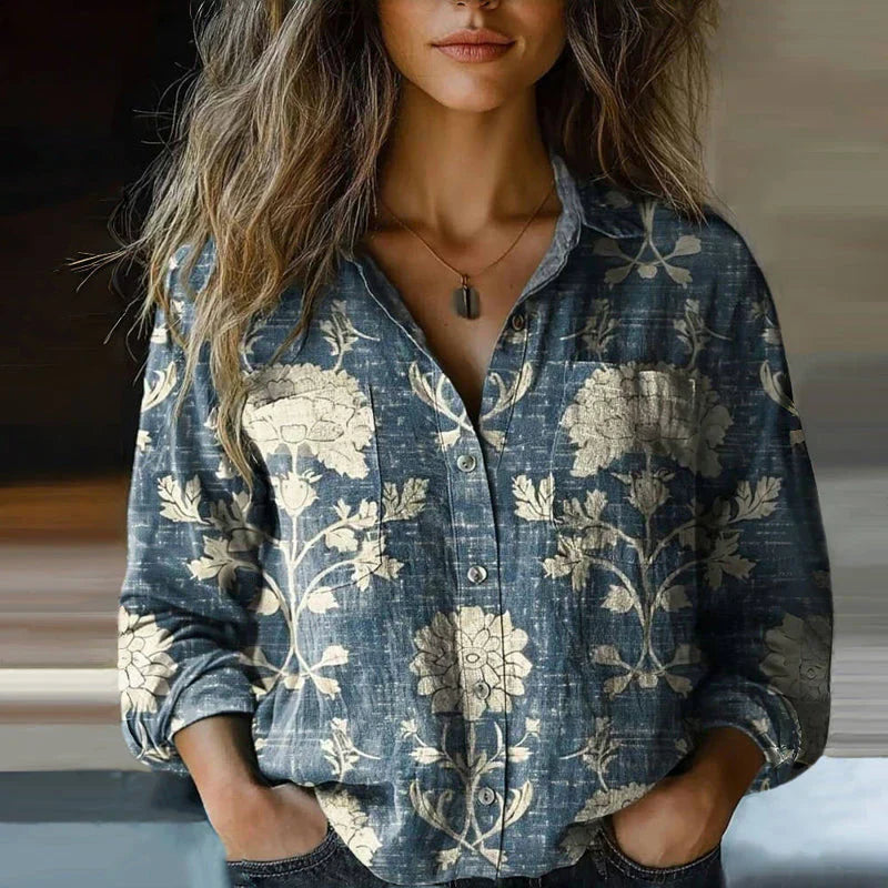 Chemise imprimée bandana | Coton léger et stylé