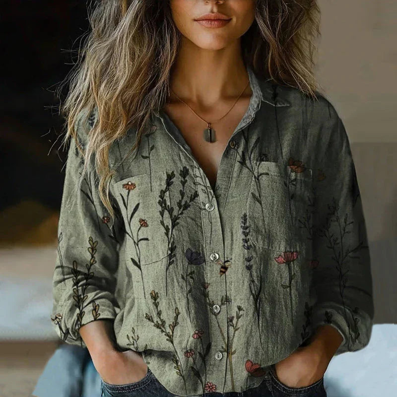 Chemise imprimée bandana | Coton léger et stylé