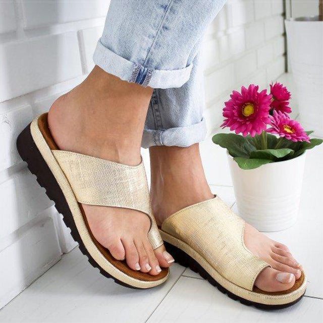 Sandales confort à enfiler | Design croisé | Léger et pratique pour l'été