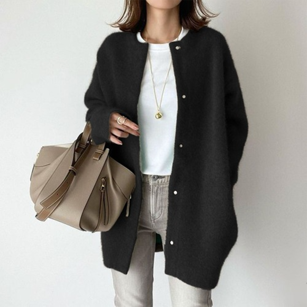 Wool Blend Cardigan | Cozy Chic | Relaxed Elegance