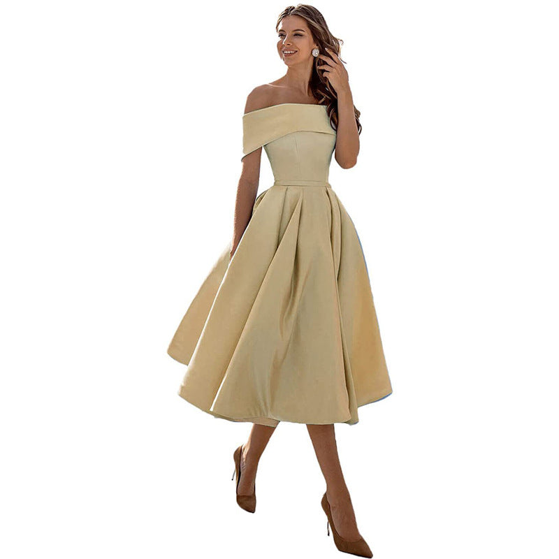 Robe épaules dénudées élégante