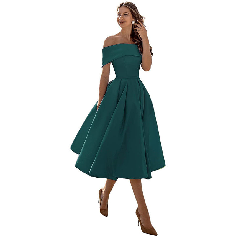 Robe épaules dénudées élégante