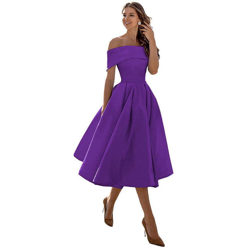 Robe épaules dénudées élégante