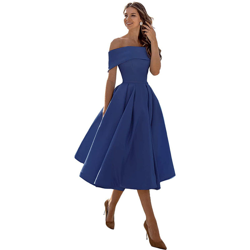 Robe épaules dénudées élégante