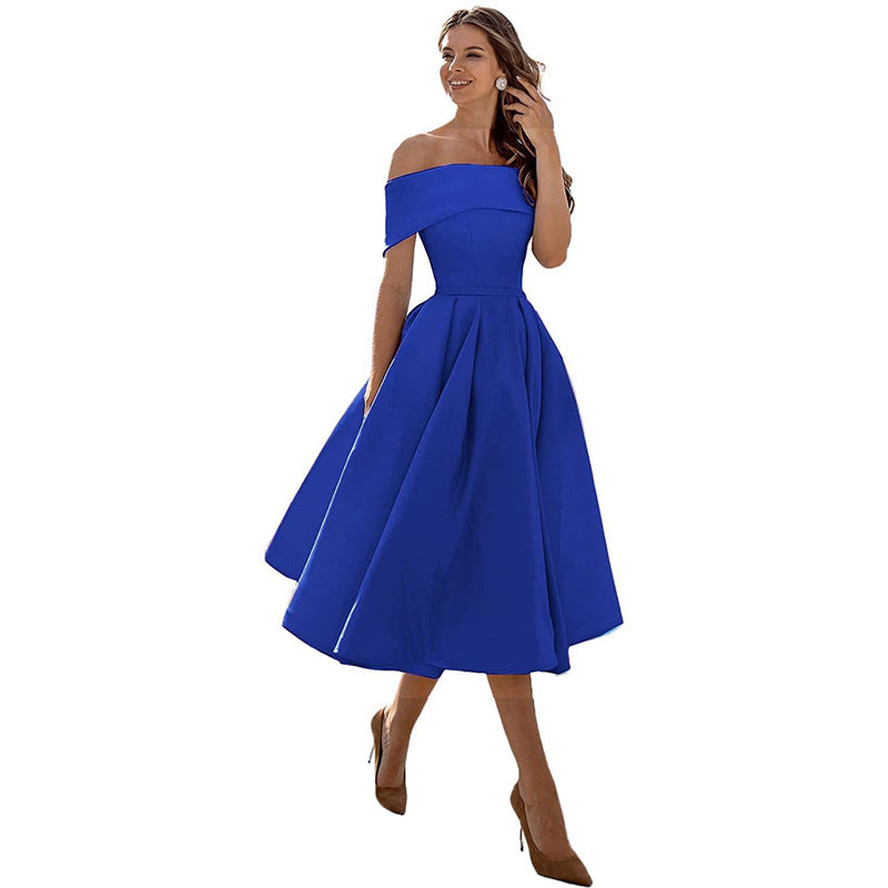 Robe épaules dénudées élégante