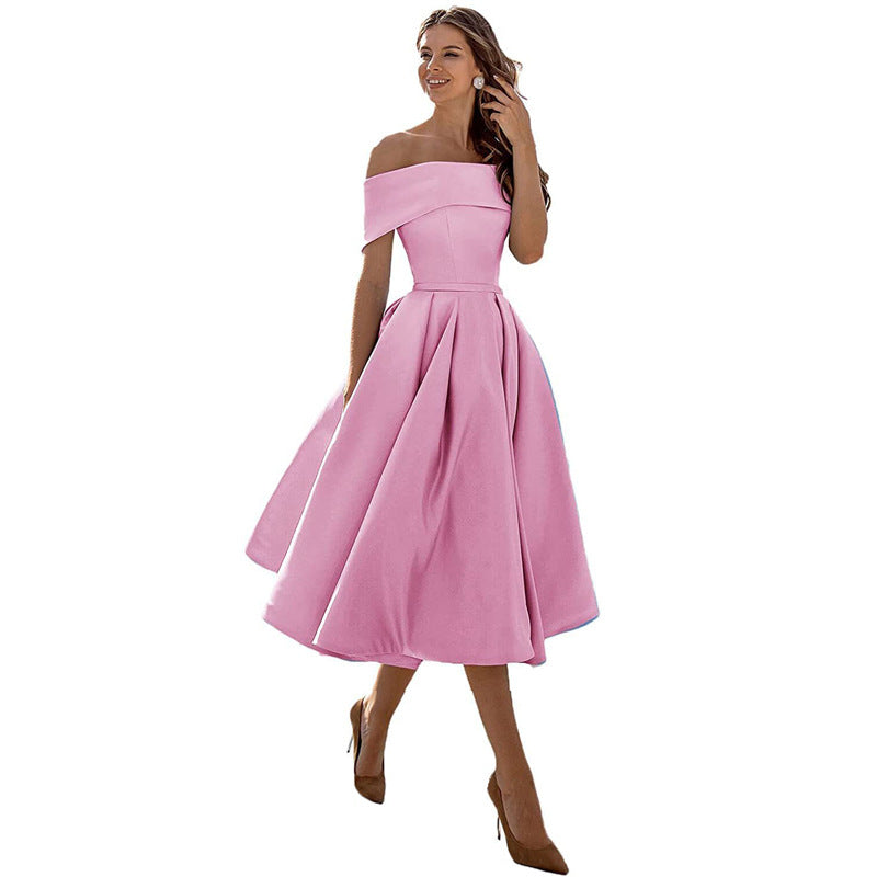 Robe épaules dénudées élégante