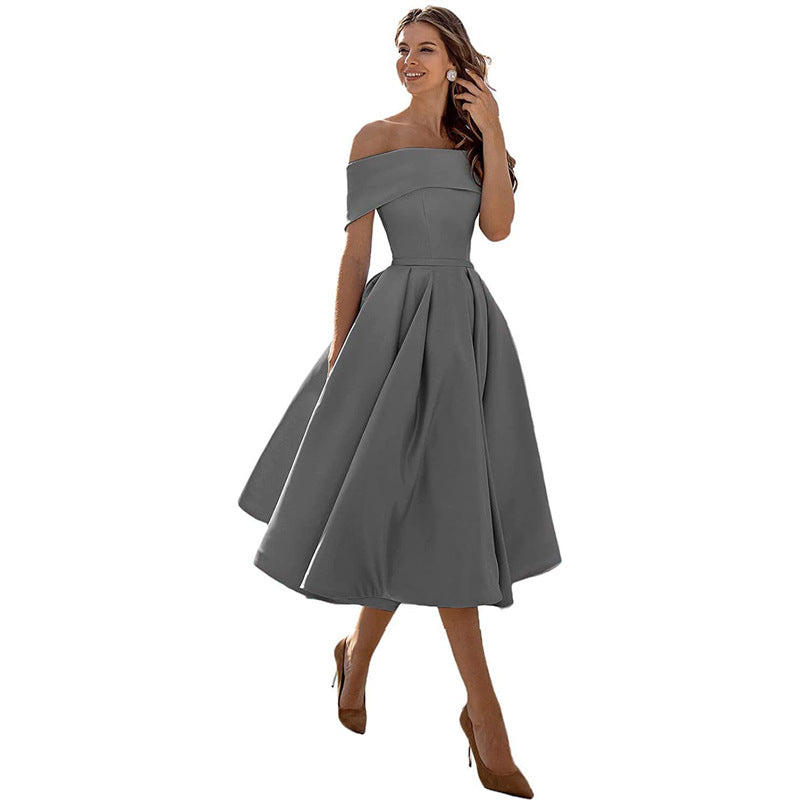 Robe épaules dénudées élégante