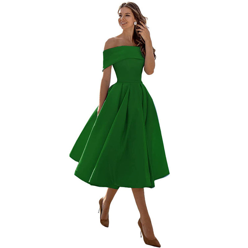 Robe épaules dénudées élégante