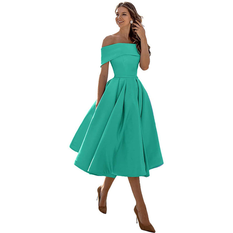 Robe épaules dénudées élégante