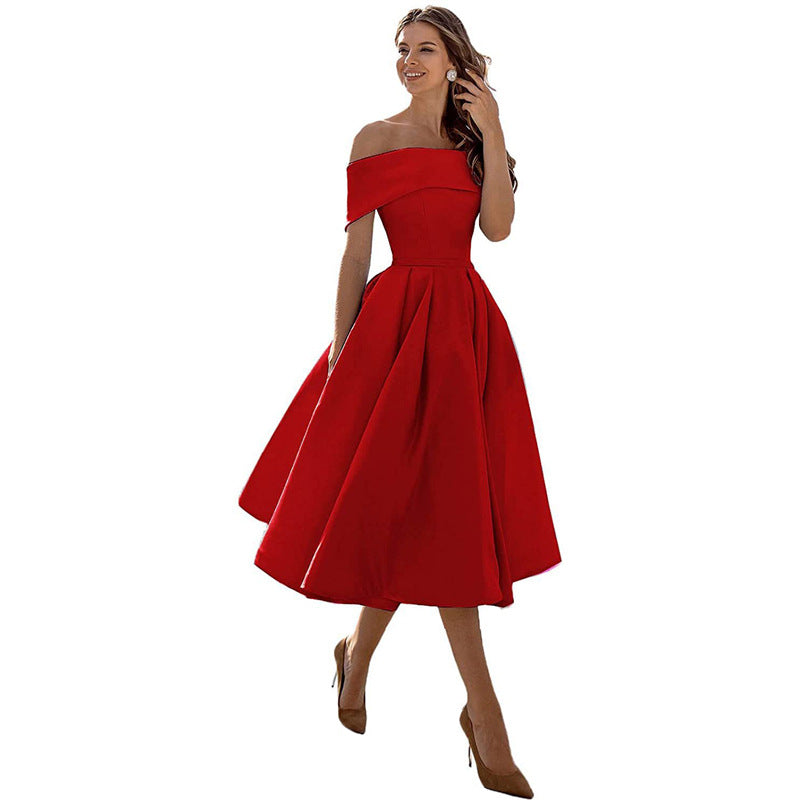 Robe épaules dénudées élégante