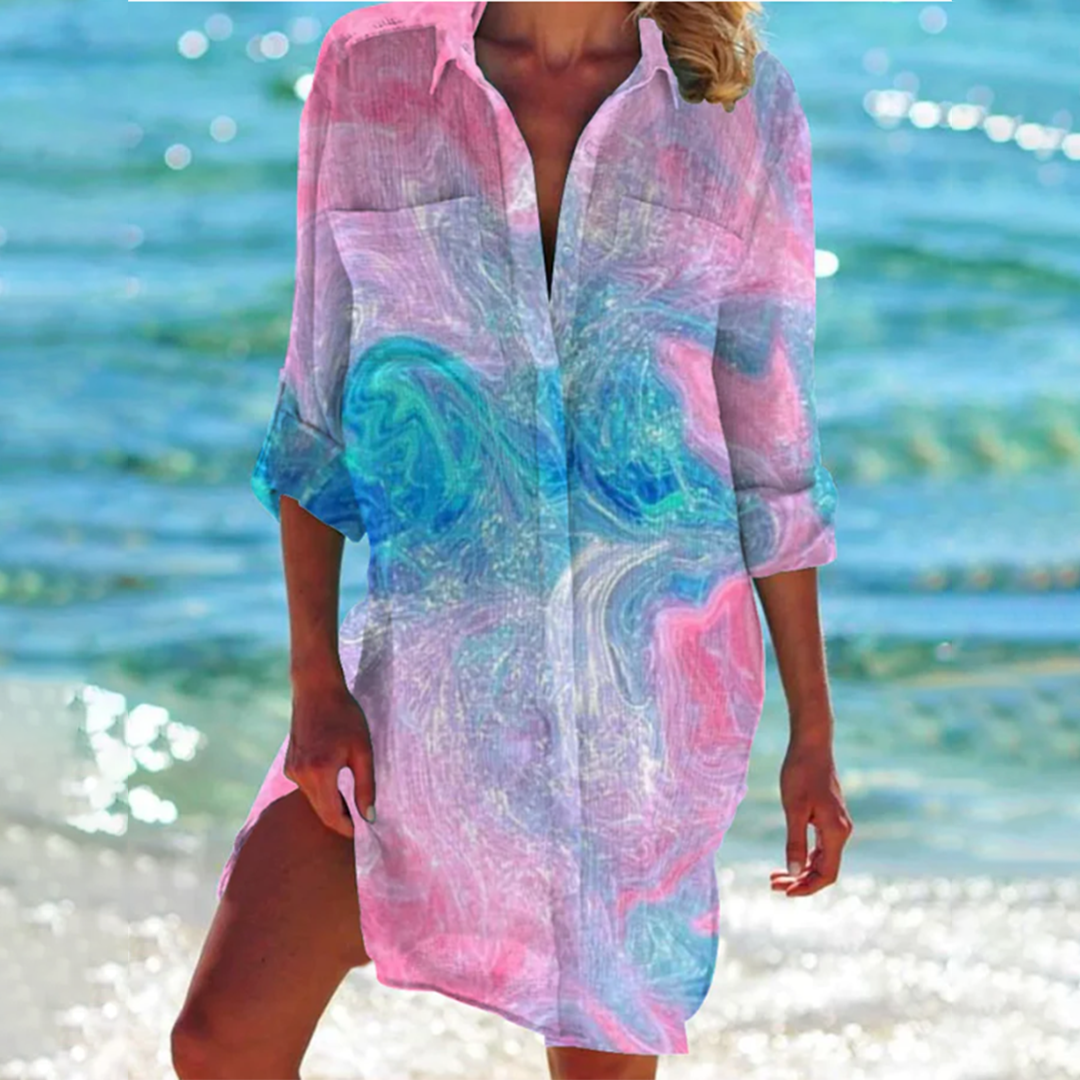 Robe Tie-Dye | Décontractée | Look Estival