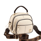 Lavinque Bags Beige Sac Bandoulière Mini | Simili Cuir | Structuré & Polyvalent