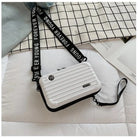 Lavinque Bags Blanc / Taille Unique Sac Bandoulière Rigide | Design Moderne | Pratique et Tendance