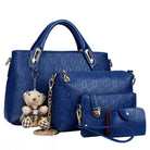 Lavinque Bags Bleu Marine Ensemble de Sacs à Main | 4 Pièces | Élégance & Polyvalence