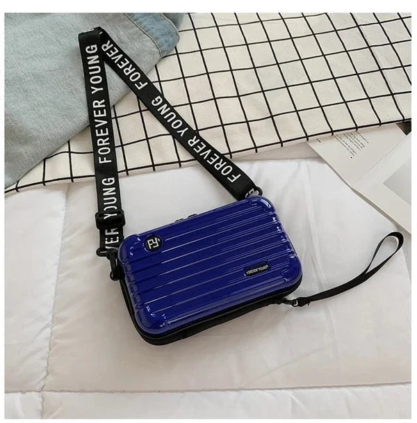 Lavinque Bags Bleu royal / Taille Unique Sac Bandoulière Rigide | Design Moderne | Pratique et Tendance