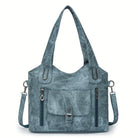Lavinque Bags Bleu Sac à Main | Marron Clair | Pratique & Multi-poches