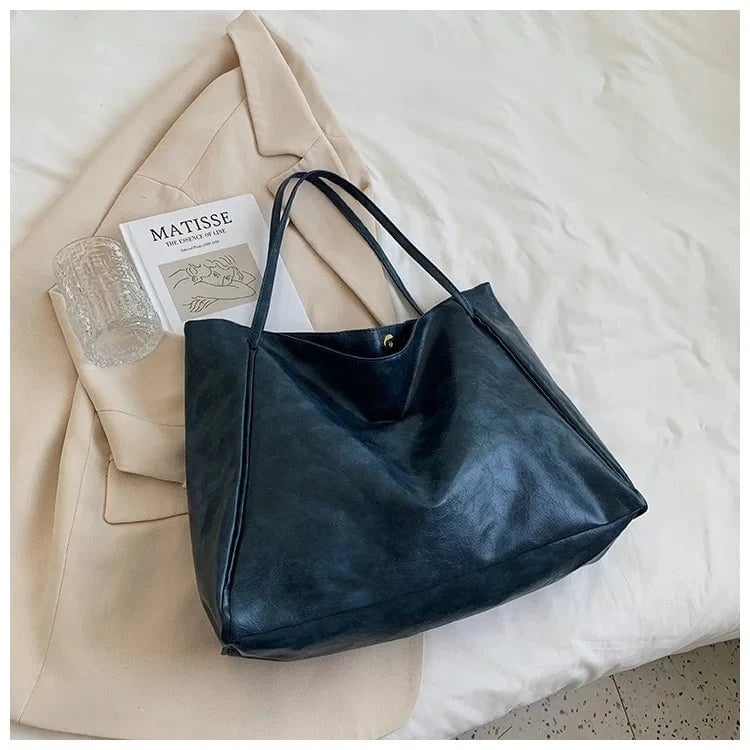Lavinque Bags Bleu Sac Cabas | Cuir Synthétique | Élégance et Praticité