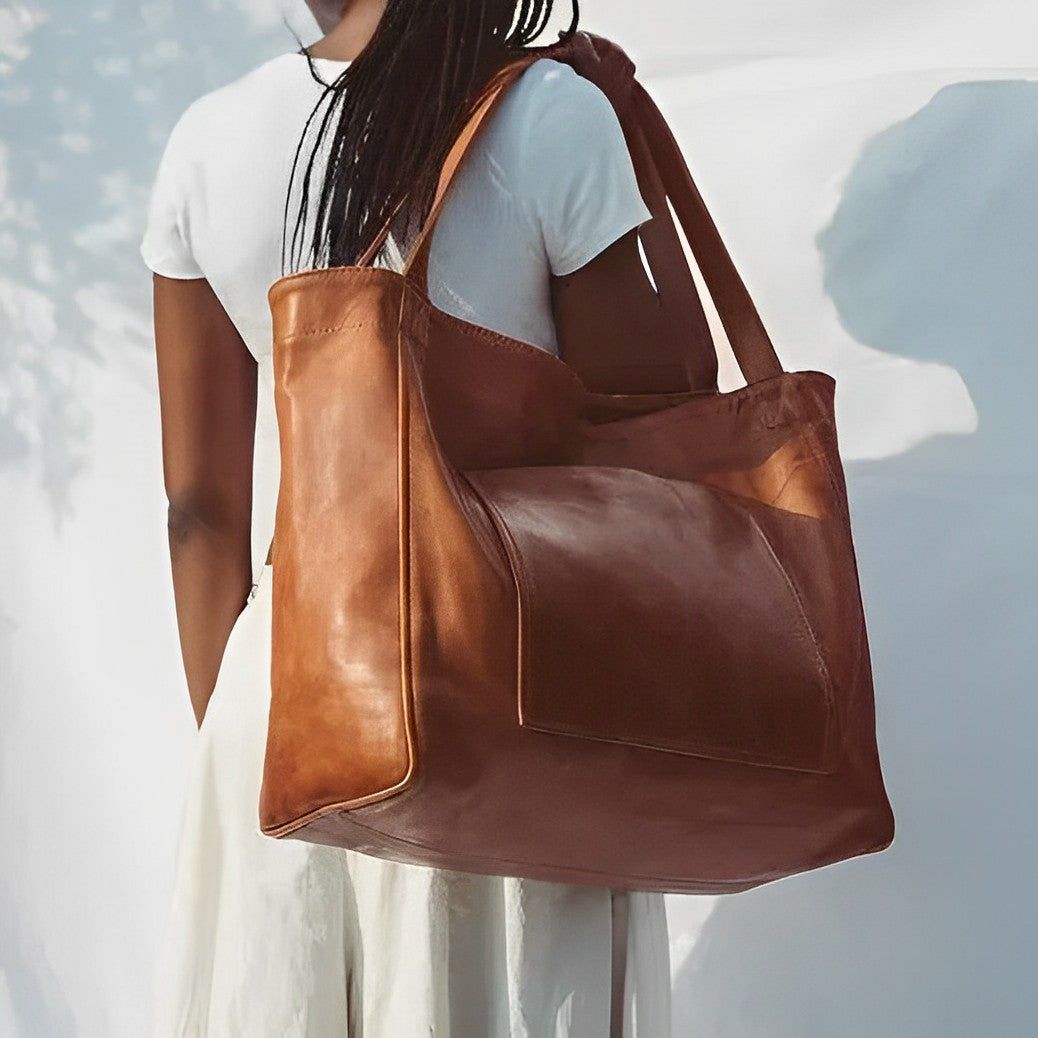 Lavinque Bags Cabas en Cuir | Grand Format | Élégant et Polyvalent