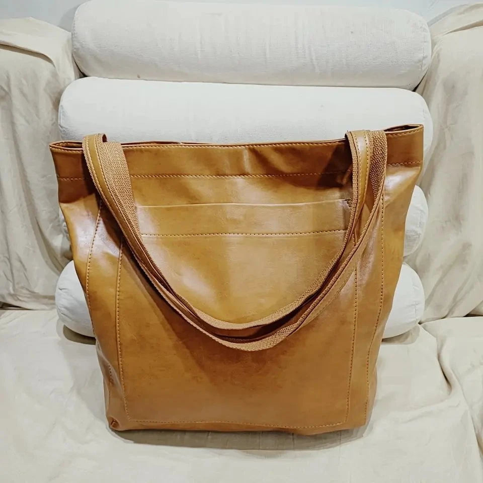 Lavinque Bags Cabas Minimaliste Femme | Similicuir | Élégant et Fonctionnel