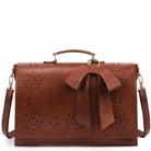Lavinque Bags Café Sac à Main Décor Nœud | Marron Chocolat | Féminin, Chic et Original