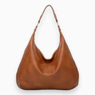 Lavinque Bags Chameau / Taille Unique Sac Hobo en Cuir Souple | Élégant | Spacieux et Polyvalent