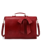 Lavinque Bags Écarlate Sac à Main Décor Nœud | Marron Chocolat | Féminin, Chic et Original