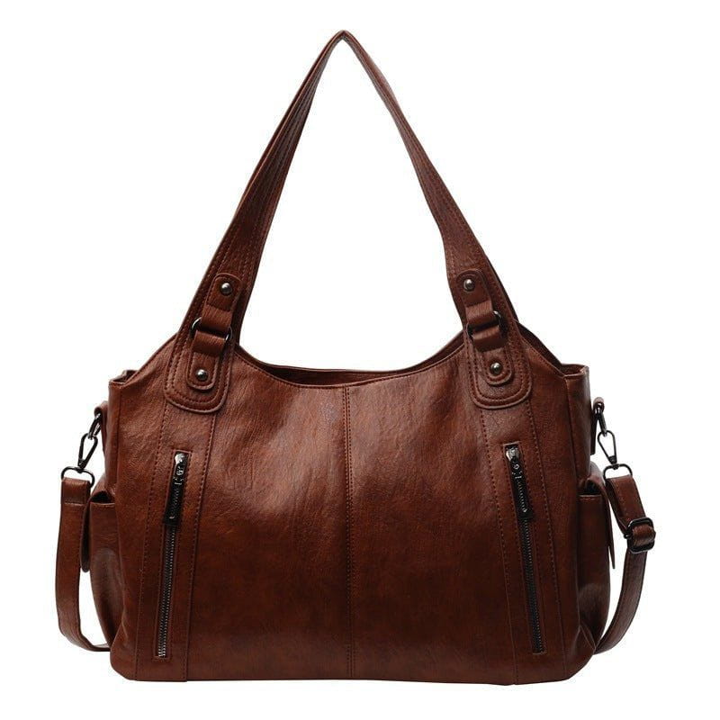 Lavinque Bags Espresso Sac Bandoulière Élégant | Similicuir Noir | Pratique & Chic