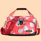 Lavinque Bags Fleurs rouges / Taille Unique Sac de Voyage | Multifonctionnel | Léger et Résistant