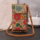 Lavinque Bags Grâce Mini Sac à Bandoulière | Motif Fleuri Bohème | Léger et Pratique