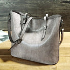 Lavinque Bags Gris Clair / Taille Unique Sac Cabas Élégant | Cuir Synthétique & Bandoulière Ajustable | Chic & Fonctionnel
