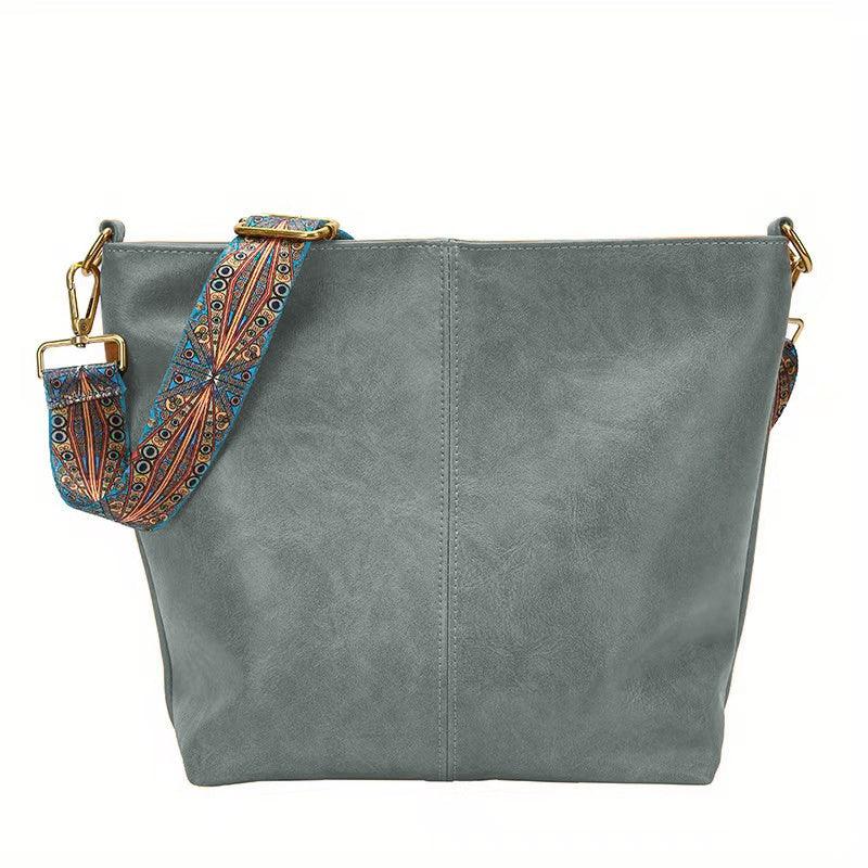 Lavinque Bags Gris Sac Cabas Tendance | Cuir PU | Style Ethnique et Confort
