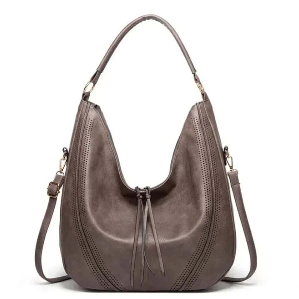 Lavinque Bags Gris Sac Hobo | Marron | Élégant et Spacieux