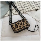 Lavinque Bags Imprimé léopard / Taille Unique Sac Bandoulière Rigide | Design Moderne | Pratique et Tendance