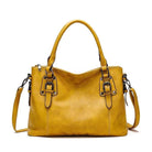 Lavinque Bags Jaune / Taille Unique Sac à main en cuir vintage | Sac | Élégance et praticité