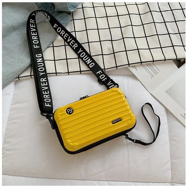 Lavinque Bags Jaune / Taille Unique Sac Bandoulière Rigide | Design Moderne | Pratique et Tendance